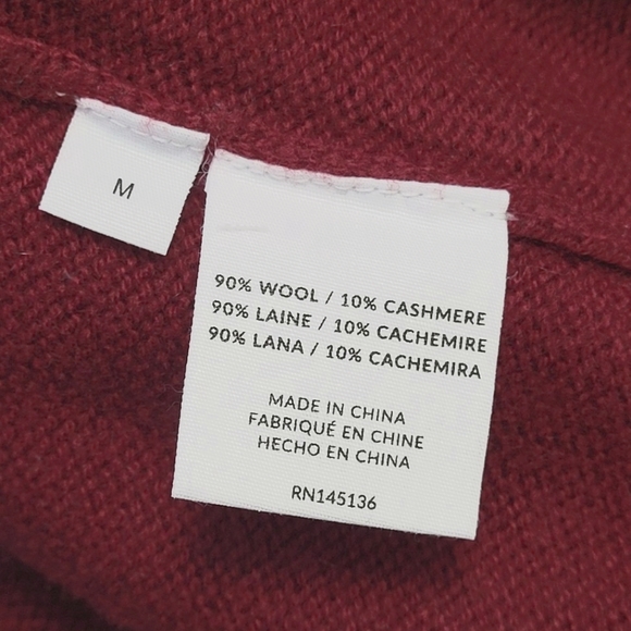 NAADAM Cashmere Blend oversized turtleneck - Picture 5 of 6